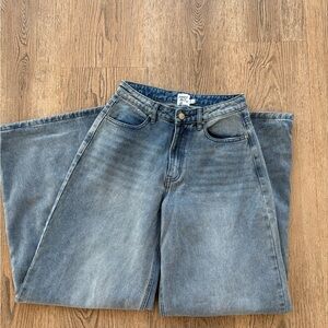 Princess Polly Light Blue Denim Jeans